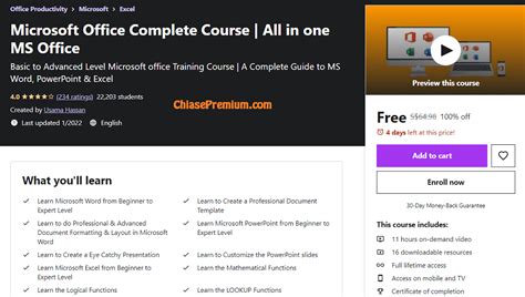 Udemy Microsoft Office Complete Course Full Free