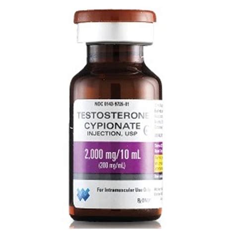 Testosterone Cypionate 200mg Injection 10mlvial Hikma Modern Medical Products