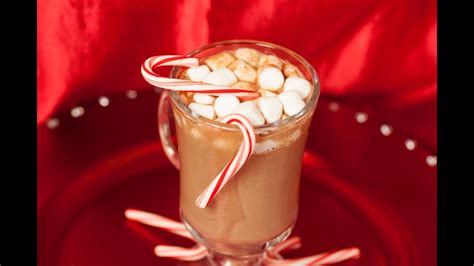 Peppermint Hot Chocolate Christmas Recipe Youtube