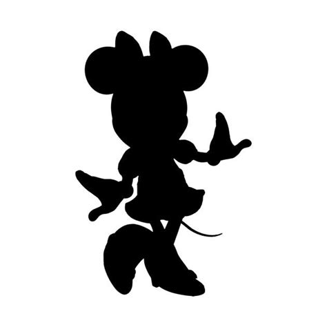 Image Result For Minnie Mouse Silhouette Minnie Mouse Silhouette