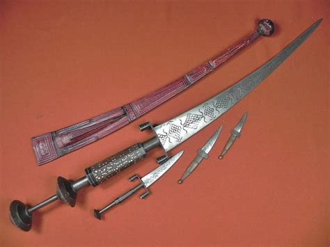 Tuareg Sword With Daggersnorth Africa 19th Century Swords And
