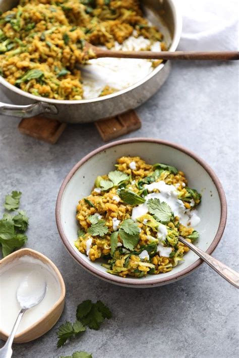 Ayurvedic Kitchari Recipe With Cleansing Green Vegetables And Spices