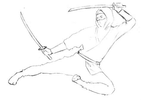 How To Draw A Ninja Step To Step Guide