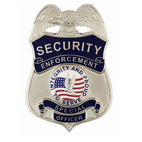 Security Enforcement Special Officer Badge Org Badge