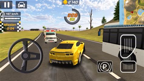 Car Driving Speed Yellow Car Challenge Android Gameplay Youtube