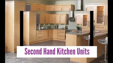 High to low nearest first. Second Hand Kitchen Furniture - YouTube