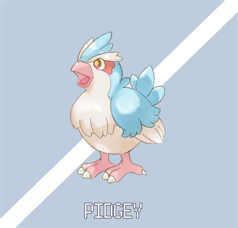 016 Pidgey Regional Variant By Histosap On Deviantart