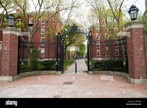 Holworthy Gate Harvard Hi Res Stock Photography And Images Alamy