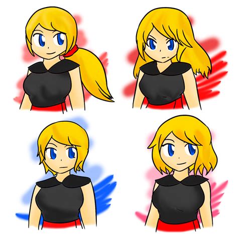 Serena Hairstyles ~commission~ By Xero J On Deviantart