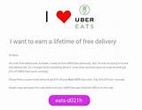 Images of Ubereats Credit