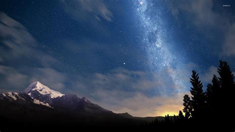 70 Starry Night Sky Wallpaper On Wallpapersafari