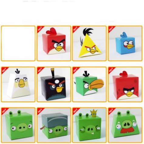 9 New Angry Birds Papercraft Paper Crafts