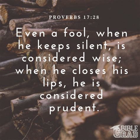Silence is Golden | BibleGrad.com