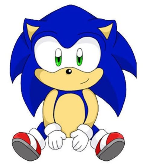 Chibi Sonic The Hedgehog Sticker Etsy