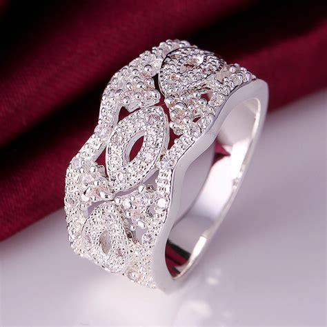 Sterling Silver Jewelry 925 Sterling Silver Rings Fashion Jewelry Cheap