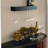 Shelves To Hang Wine Glasses Photos