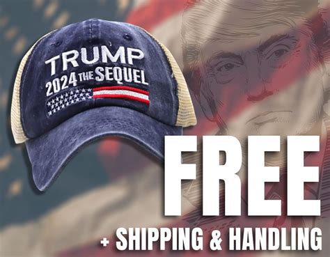 Free Trump 2024 The Sequel Hat