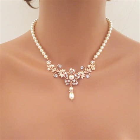 Pearl Wedding Jewelry For Brides Lyondesignsstudio