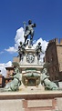 Fountain of Neptune in Bologna, with four mermaid statues - Mermaids of ...