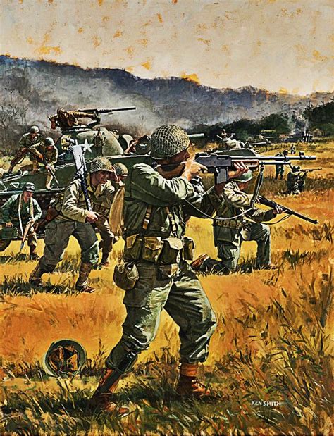 Pin By Ken Meier On Korea 1951 Combat Art Military Artwork Military Art