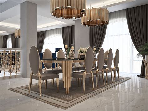 Konut & Rezidanslar - Zebrano Mobilya | Dining room design luxury, Luxury dining room decor ...