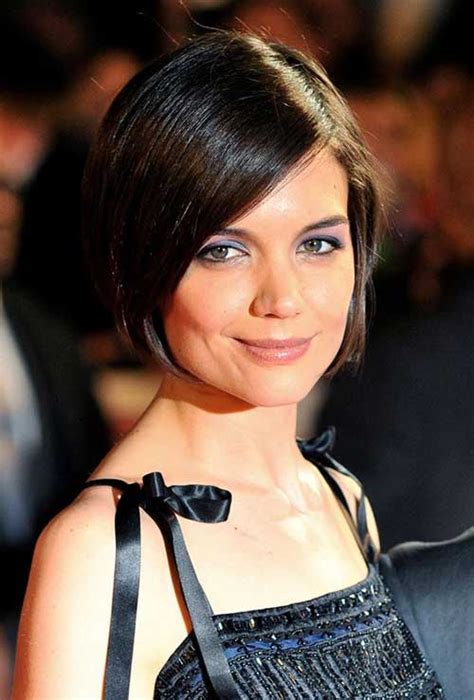 Katie Holmes Bob Pictures You Should See Bob Hairstyles