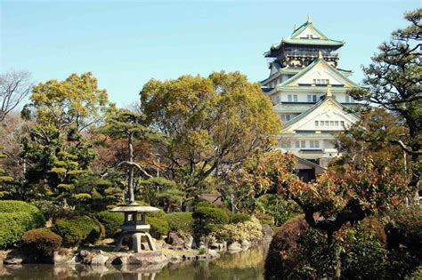 The castle tower is surrounded by secondary citadels, gates, turrets, impressive stone walls and moats. Osaka Castle Park - GaijinPot Travel