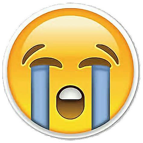 Crying Sticker Emoji Triste Sin Fondo 1024x1024 Png Clipart Download