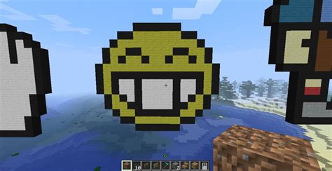 Feel free to message me on discord (rebane2001#3716) or reddit (/u/rebane2001). Smiley Face Minecraft Map