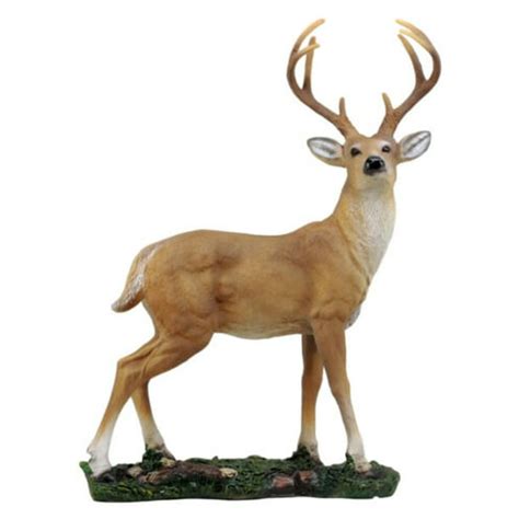 Ebros T Wildlife 8 Point Trophy Buck Statue 1525 H Outdoor Hunter