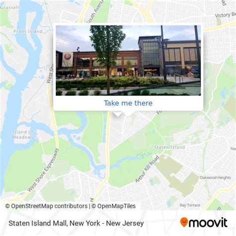 Staten Island Mall Map United States Map