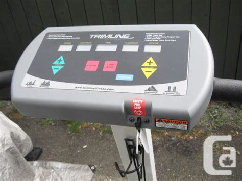 Please read carefully through all the precautions and instructions in this manual before using this equipment and keep this manual for. TREADMILL Trimline 2600 in excellent condition as pictured ...