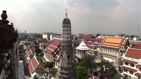 Bangkok Thailand Wat Arun Temple Of The Dawn Hd 2012