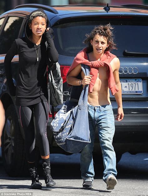 Willow Smith Pictured With Shirtless Actor Moises Arias