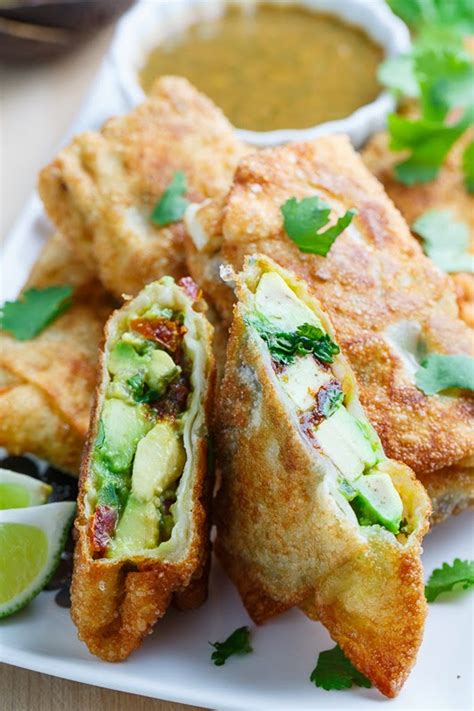 Easiest Way To Make Delicious Fried Avocado Egg Rolls The Healthy