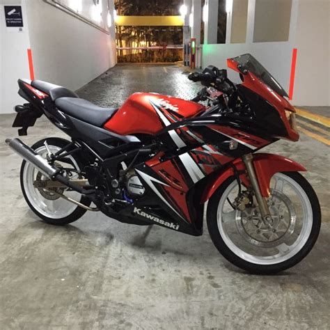 Kawasaki motor ninja rr se new 150cc. Kawasaki Rr 150, Motorcycles on Carousell