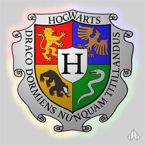 Coat Of Arms Of Hogwarts By Nelde On Deviantart