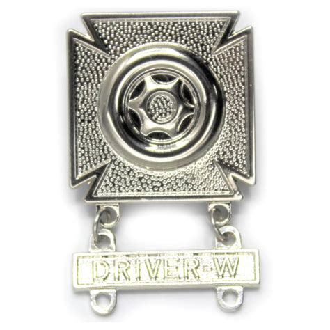 Driver Mechanic Badges With Tab Wheel Track And Mechanic