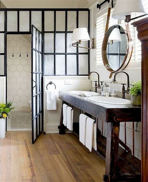 Decorating your bathroom in this style. 35 Stunning Modern Farmhouse Bathroom Decor Ideas Make You ...