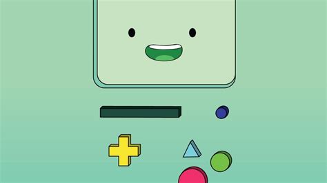 Adventure Time Minimalism Bmo Hd Wallpapers Desktop And Mobile