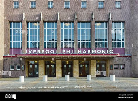Liverpool Philharmonic Hall Stock Photo Alamy