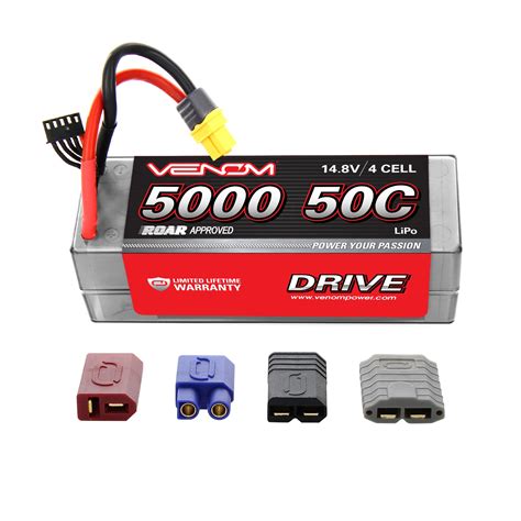 Knowing how to handle even the most unusual requests will help you keep your stress low and your feedback score. Venom 50C 4S 5000mAh 14.8V Hard Case RC LiPo Battery ROAR ...
