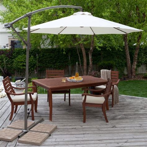 Patio Table Umbrella Furniture Patio Table And Chair Set With Umbrella