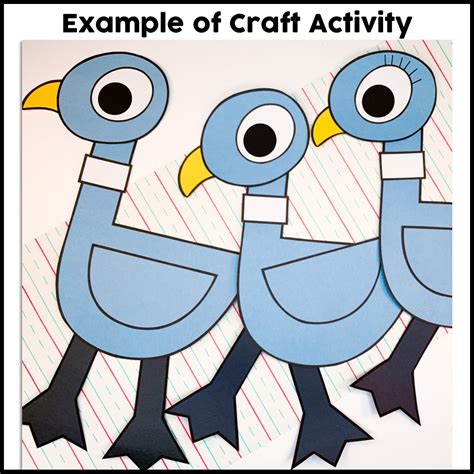 Pigeon Craft Activity Crafty Bee Creations