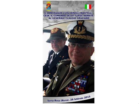Sabato 28 Febbraio Il Generale Graziano Assume Il Comando Dello Stato