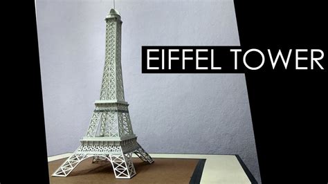 How To Build The Eiffel Tower With Things At Home Grizzbye