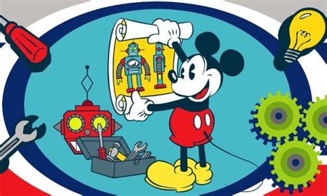 Mickey Mouse Mickeys Robot Laboratory Disney