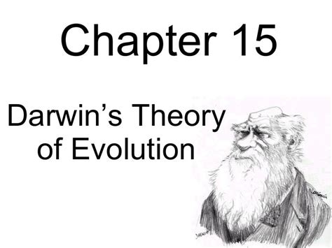 Biology Chp 15 Darwins Theory Of Evolution Powerpoint