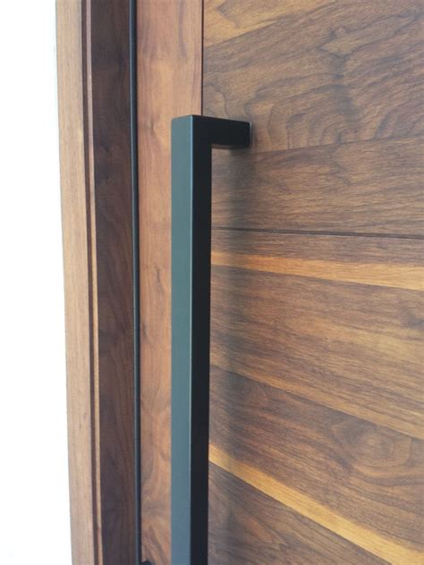 304 Stainless Steel Rectangular Pull Long Door Handle Entry Modern