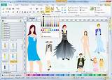 Pictures of Online Fashion Designing Software